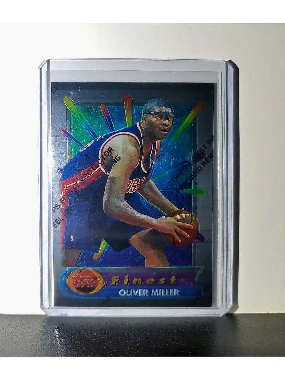 Oliver Miller 1994-95 Topps Finest #311 Basketball Card